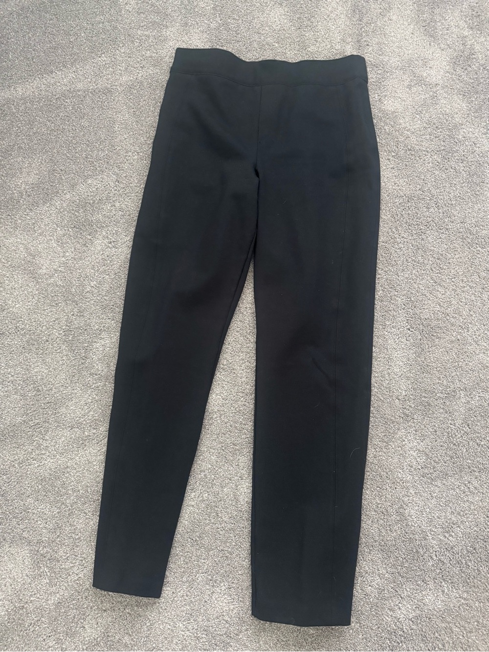 SPANX Black Ponte Perfect Straight Pants